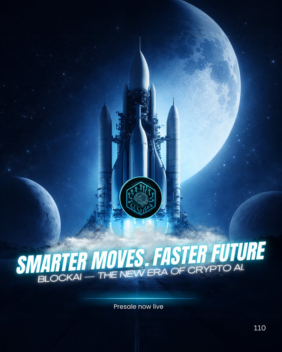 BlockAIProtocol's tweet image. Crypto sentiment improves as institutions and builders double down on AI &amp;amp; infrastructure, signaling the next phase of Web3 growth.
 Block AI is building an AI-native blockchain ecosystem focused on automation and real utility.
#CryptoNews #AI #BlockAI #Web3 #Blockchain