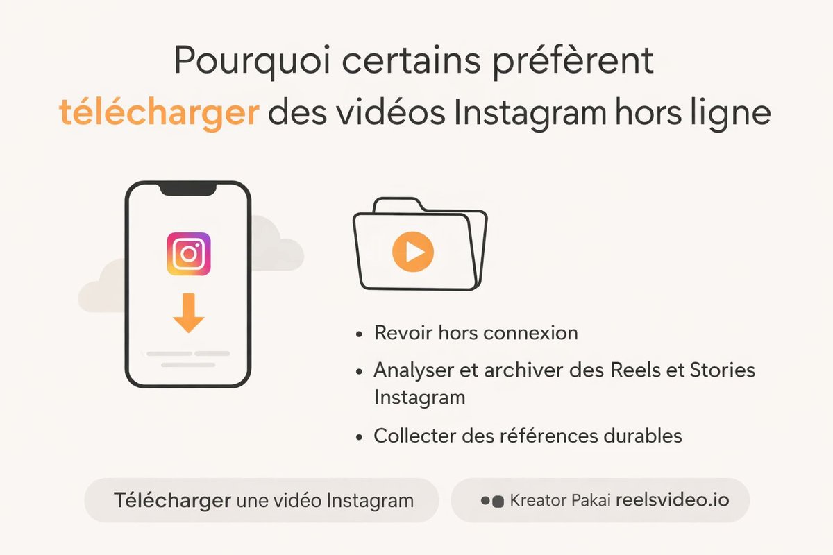 Pourquoi certains préfèrent télécharger des vidéos Instagram hors ligne mondary.design/2026/01/pourqu…