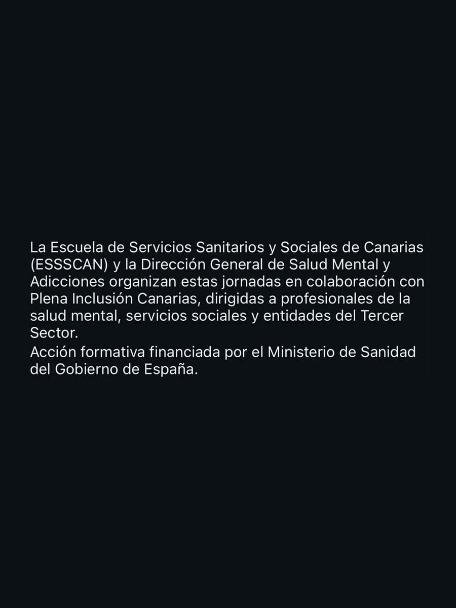 👉 "Todavía muchas personas con discapacidad intelectual y del desarrollo no tienen acceso a servicios de salud mental de calidad que respeten sus derechos y dignidad",  Carmen Laucirica, presidenta de <a href="/plenacanarias/">Plena inclusión Canarias</a>  en las Jornadas de Salud Mental y Discapacidad
