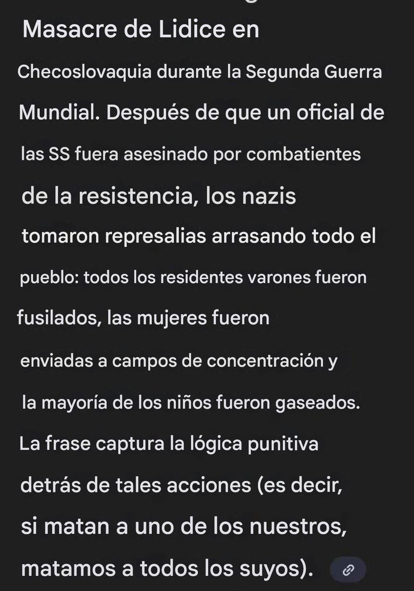DaniMayakovski's tweet image. Kristi Noem, la barbi jefa de la Gestapo de Trump, apareció en una rueda de prensa con un eslogan nazi punitivo de castigo colectivo llamado “Uno de los nuestros, todos de los suyos.”

Este eslogan fue usado por las SS nazis en la masacre de la aldea de Lídice, en Checoslovaquia,…