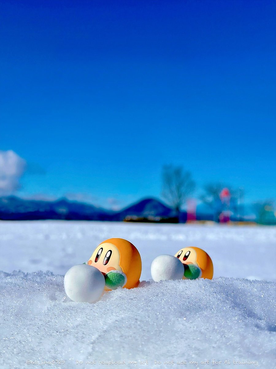 雪だるま つくろう𓂃꙳˖ ❅