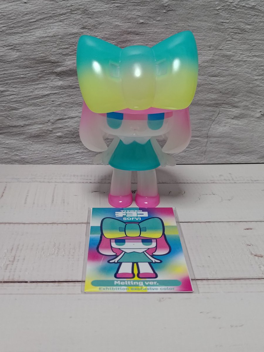 遅くなりましたが、タカハシユリさんのMeltingチヨコお迎えできました