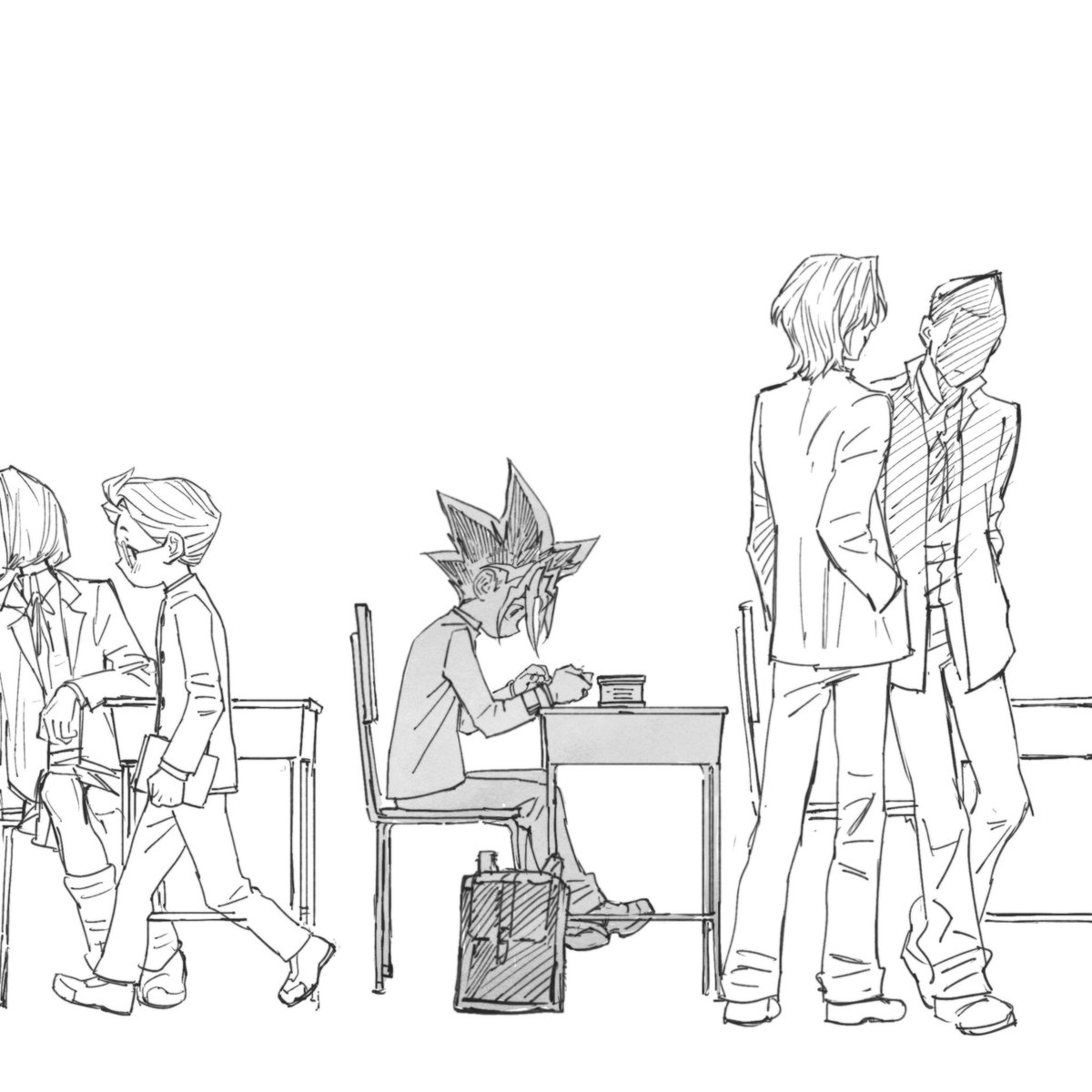 ZhuTimu's tweet image. #yugioh 

The beginning of the story