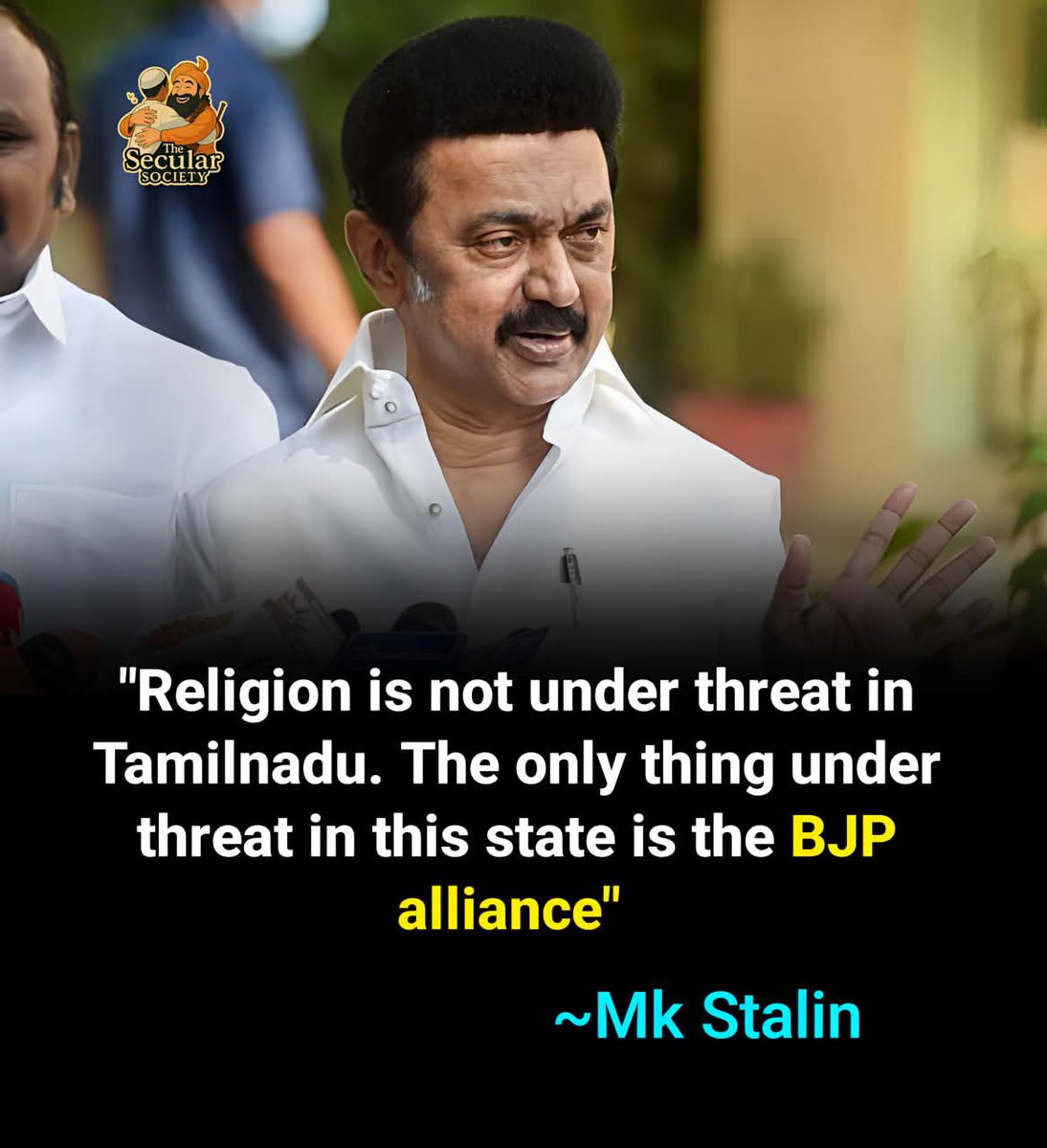 இந்தியா முழுவதும் சிறுபான்மையினருக்கு எதிராக வெறுப்பு பேச்சுக்கள் அதிகரிக்கும்போது 

திமுக ஆளும் தமிழ்நாட்டில் மட்டும்
ஒரே ஒரு வெறுப்பு பேச்சு கூட பதிவாகவில்லை.

திமுக ஆட்சியில் இருக்கும்வரை தமிழ்நாட்டில் வெறுப்புக்கும் வன்முறைக்கும் இடமில்லை🔥🔥

<a href="/mkstalin/">M.K.Stalin - தமிழ்நாட்டை தலைகுனிய விடமாட்டேன்</a>