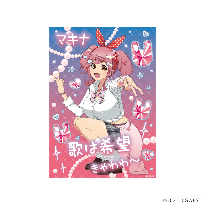 劇場版マクロスΔ 絶対LIVE!!!!!! POP UP STORE 🏫池袋デルタ学園🎀 A3