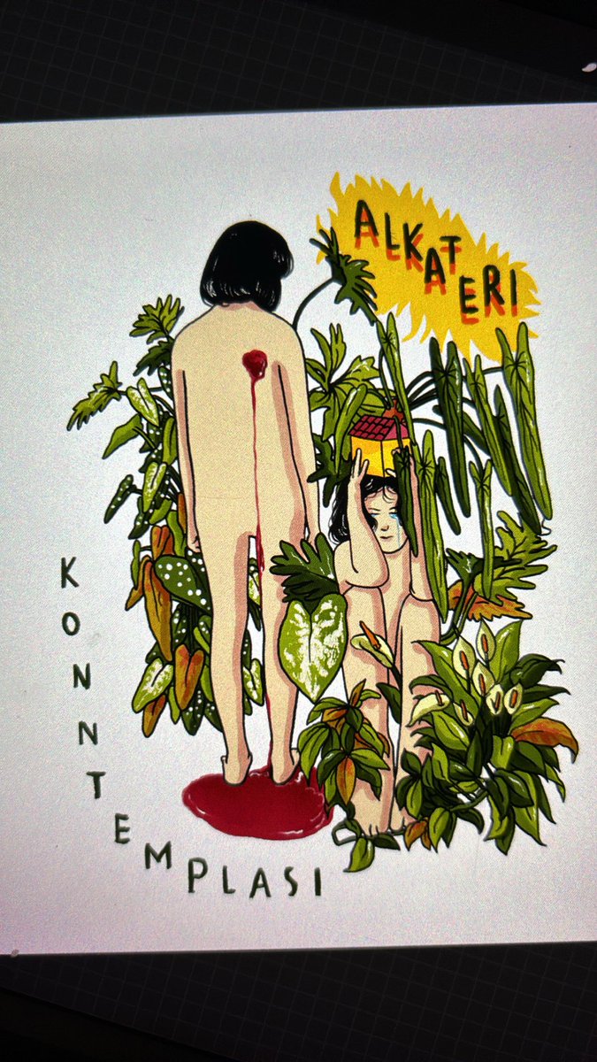 illustrasi sebagai respon setelah mendengarkan album:

“kontemplasi” <a href="/alkaterimusic/">alkateri</a>