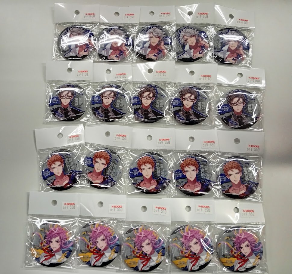 入荷情報】 「ヒプノシスマイク」より、 海外限定 缶バッジ 初入荷