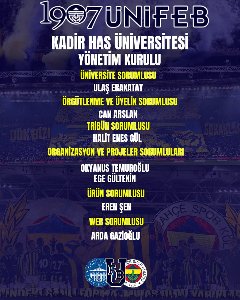 1907 ÜNİFEB Kadir Has tweet media