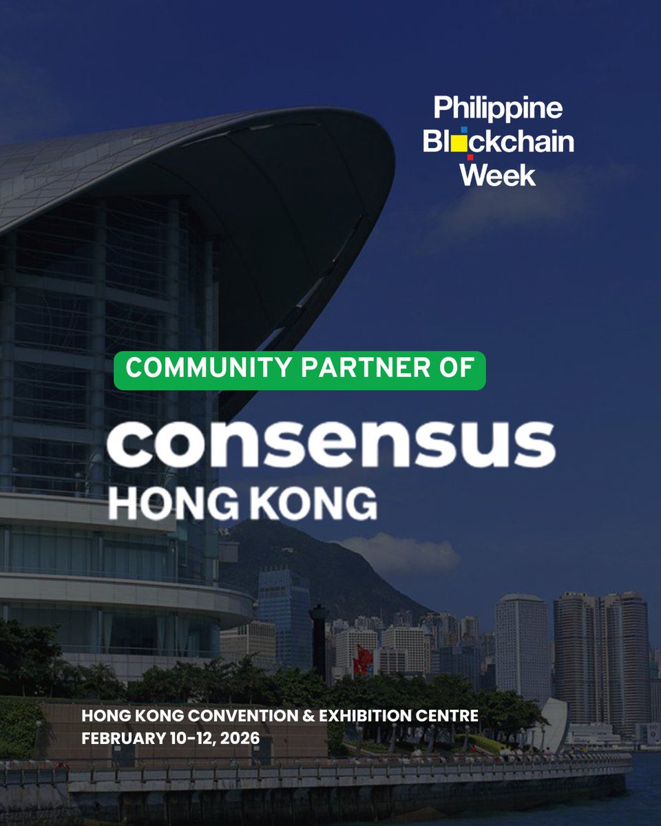 Philippine Blockchain Week heads to Consensus Hong Kong 2026! PBW is  excited to join the premier global gathering for Web3, blockchain, digital  assets & fintech innovation. 🎟️ EXCLUSIVE 20% OFF with code
