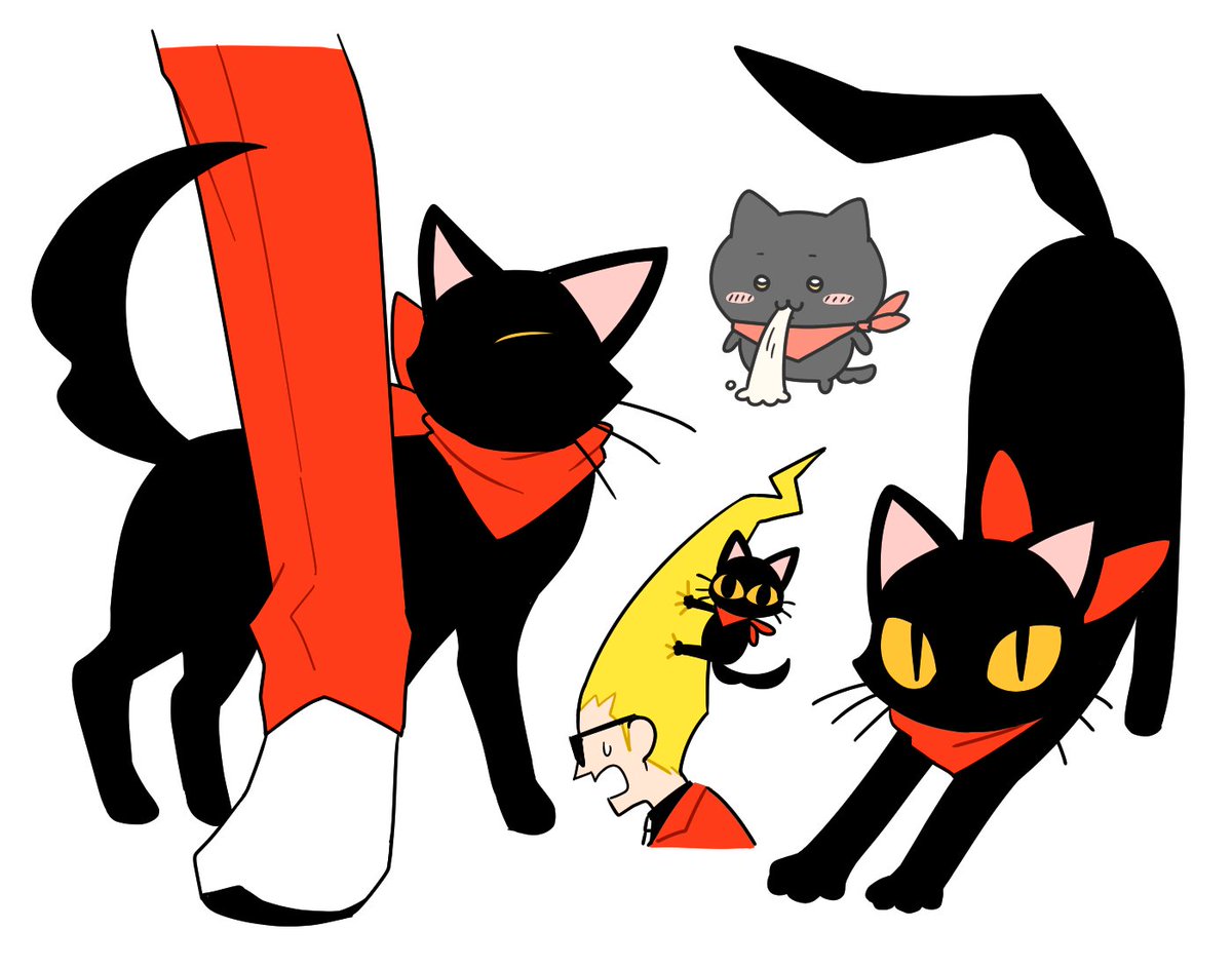 truesparroww's tweet image. 🐈‍⬛ #ghosttrick