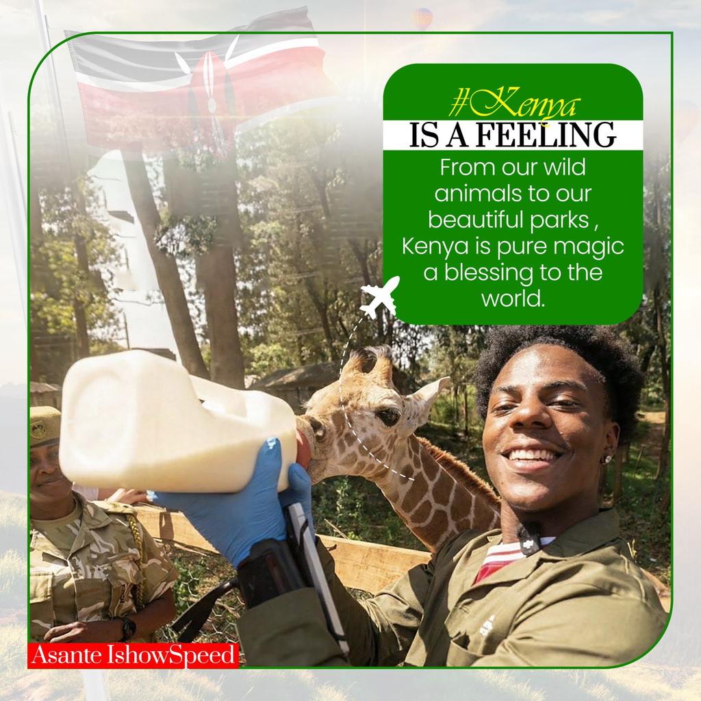 BrianNgugi95's tweet photo. He didn't come to push a propaganda, he came to see the real beauty of Kenya. #KenyaIsAFeeling https://t.co/diT8mz6Brz
