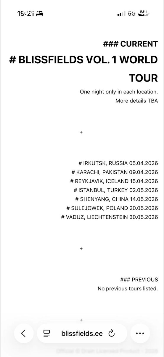 ecco2k tour dates are we serious rn