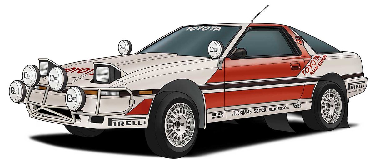 スープラ3.0 WRC （1987年） WRCがグループA規定に変更されると