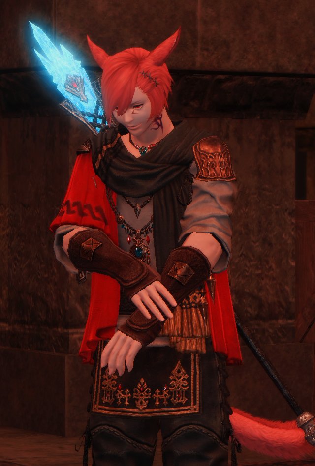 _Ari_FF14_'s tweet image. /수줍 /듬직 /감탄