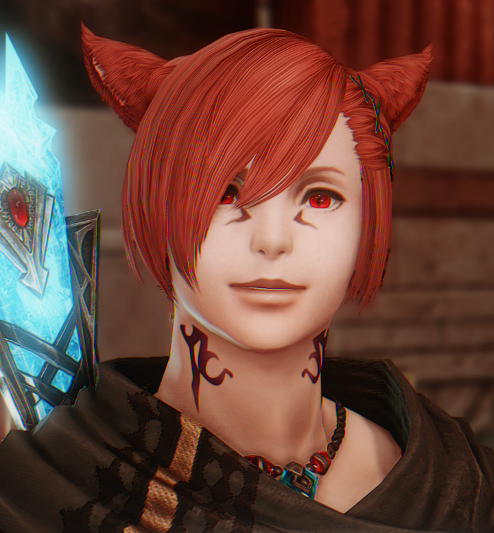 _Ari_FF14_'s tweet image. /수줍 /듬직 /감탄