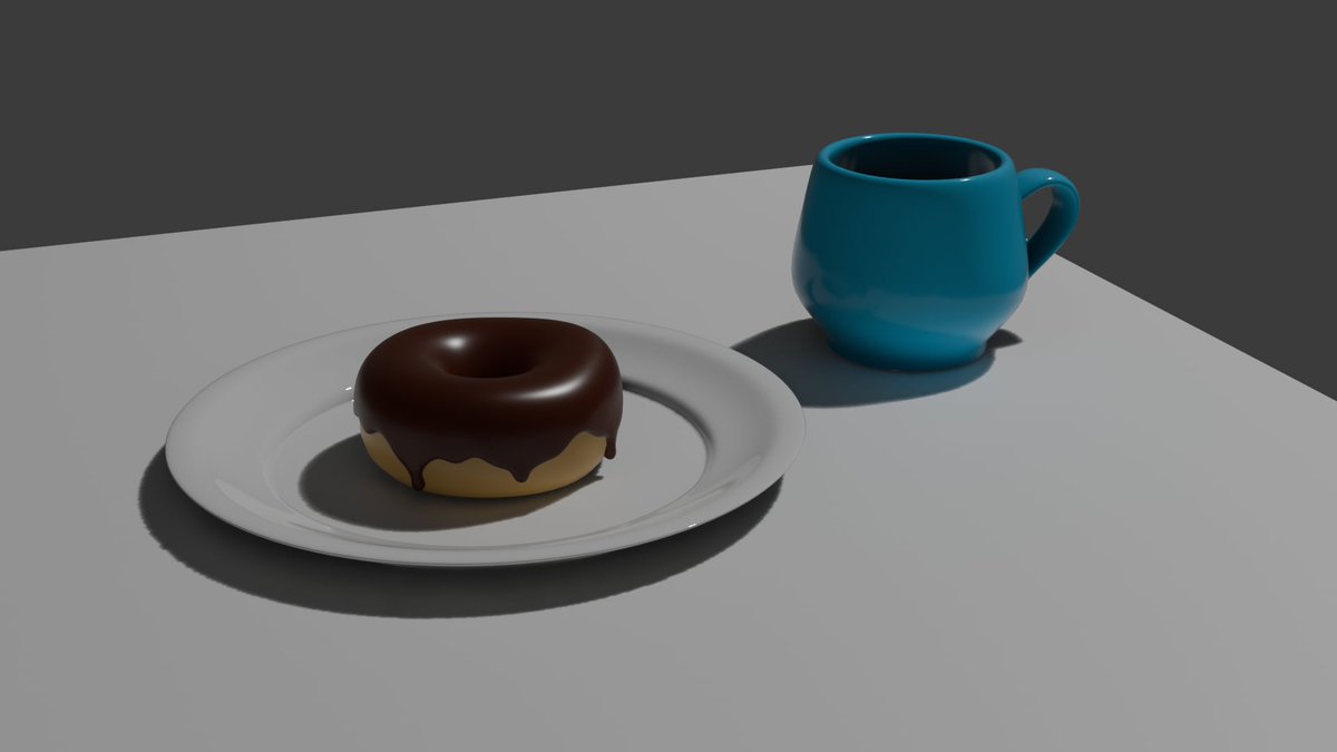 Long times ago... I have ever studied 3D Model and yes... let's back to the basic once again. 😂
.
#WIP #3DModel #blender