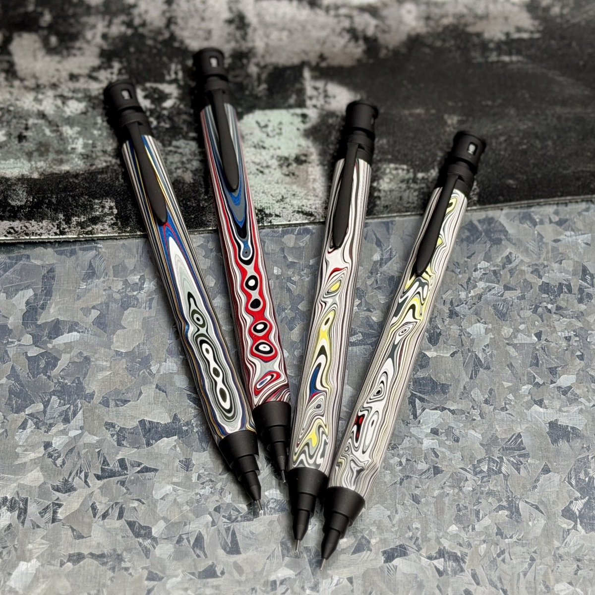 Steef&Co. ST draft 花梨瘤 ブラックグリッド 02456 本花梨瘤 ST Draft