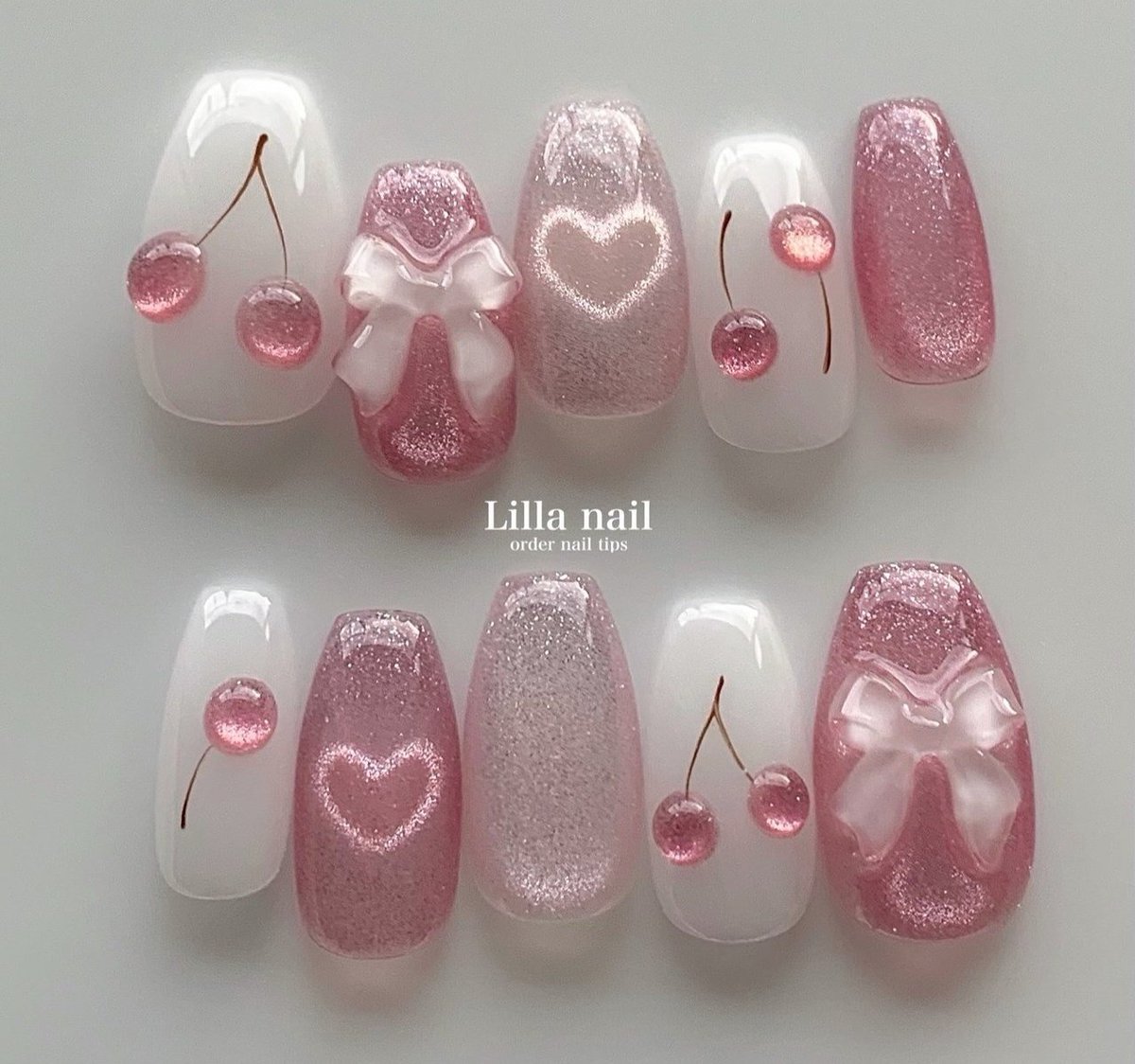 nailbookjp's tweet image. 🎀結局ピンクネイルがだ~いすきってこと🦩💕