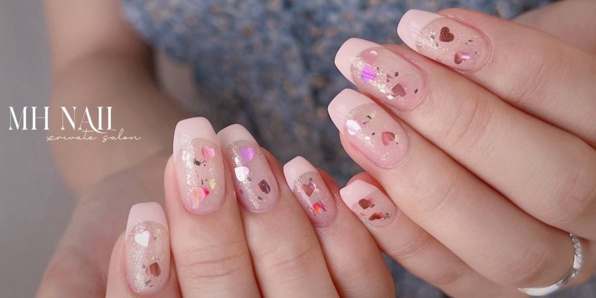 nailbookjp's tweet image. 🎀結局ピンクネイルがだ~いすきってこと🦩💕