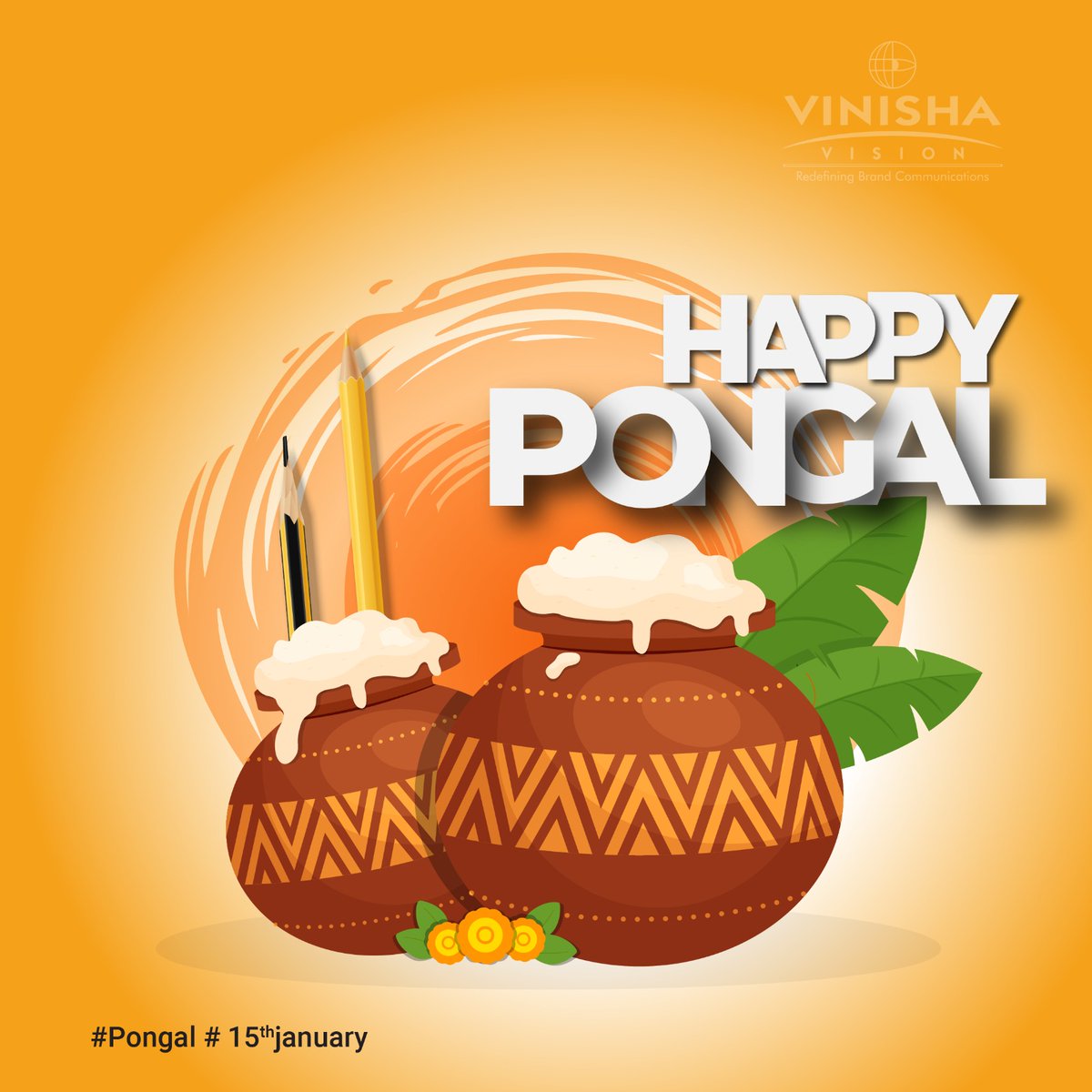 Harvesting gratitude, hope, and new beginnings 🌞🌾
May this Pongal fill our hearts with abundance and our days with light.
 Happy Pongal!
#VinishaVision #PongalVibes #GratitudeInGrains #HarvestOfHappiness #TraditionalRoots #PositiveLiving #SunKissedBlessings
