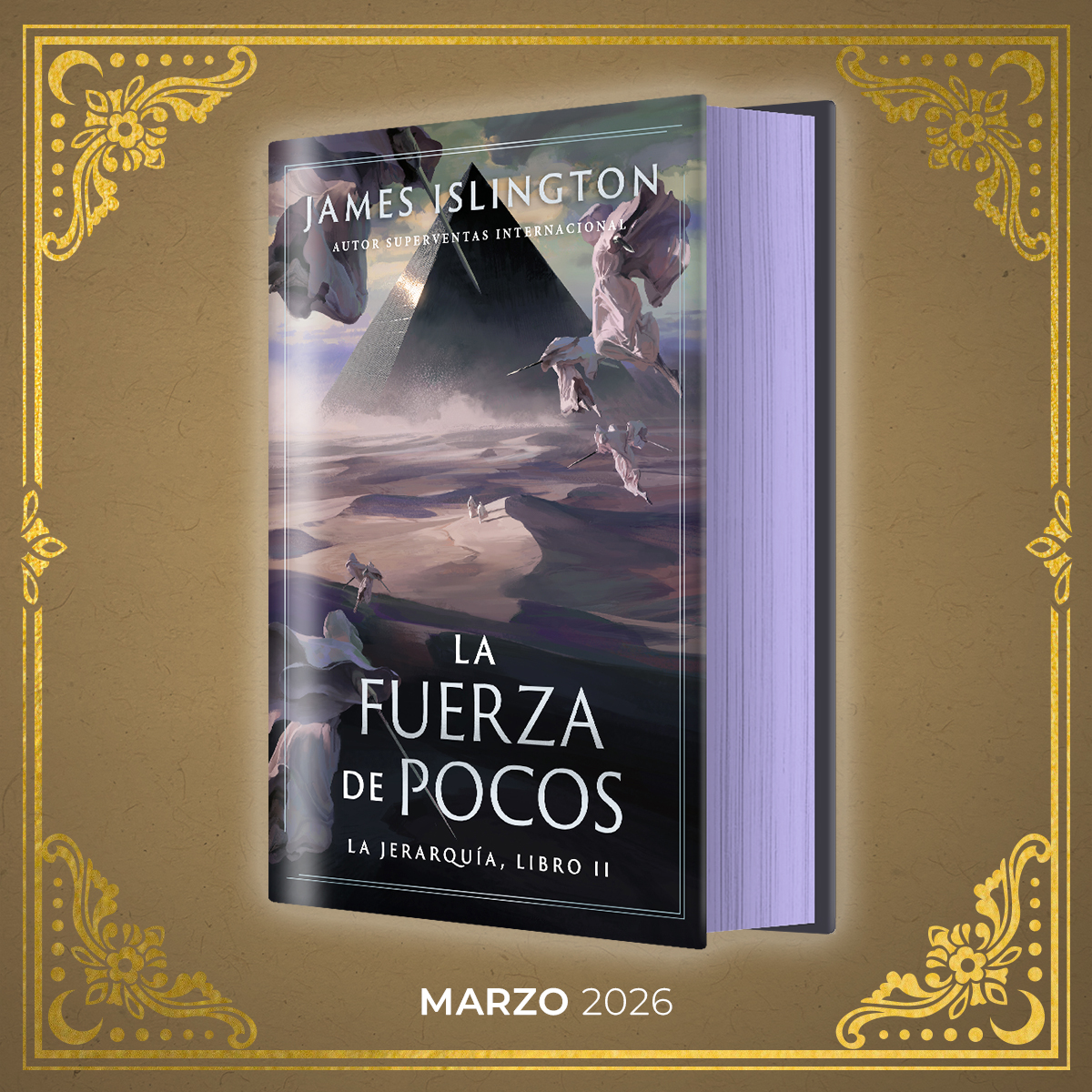 EdHidra's tweet image. 📢 ¡Atención #NovedadesHidra! 💪

En marzo llega la esperadísima segunda parte de "La Jerarquía", de James Islington.
La fuerza de pocos es la continuación de La voluntad de muchos, un auténtico fenómeno de la literatura fantástica.

Traducción de Carlos Loscertales  ✍️

⬇️