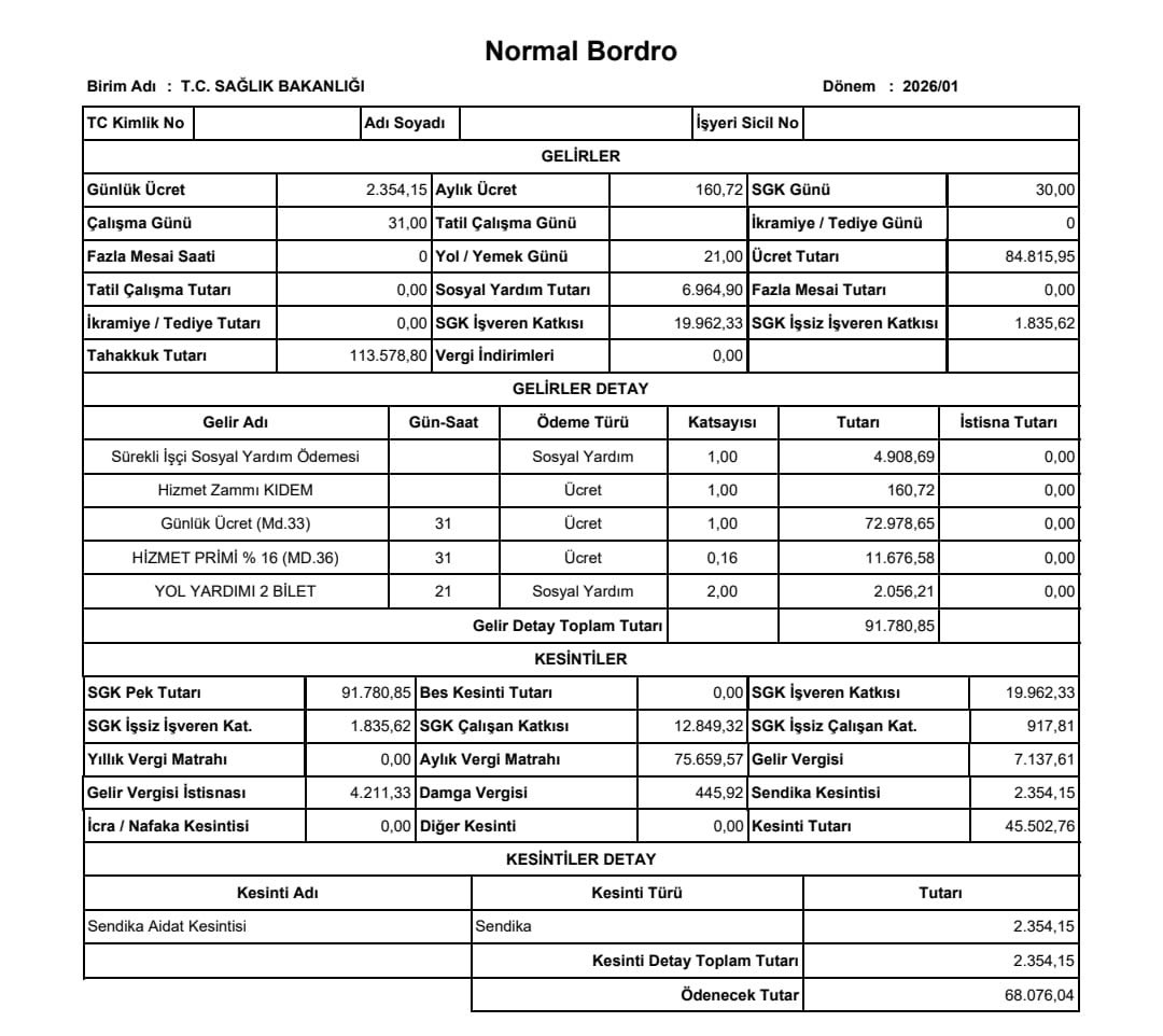 Şubat ayı zamlı işçi maaşı 68.000 TL
Memur gibi 21 gün 8/5 çalışacak olanın maaşı.
Tediyeler ve ikramiyeler hariç.
Onları ekleyince 12 ay ortalamaları en az 85.000 TL.
Hizmetli memur maaşı 58.000 TL.
Böyle bir gelir farkı olur mu?
Buna adalet diyemezsiniz..
#Memur
