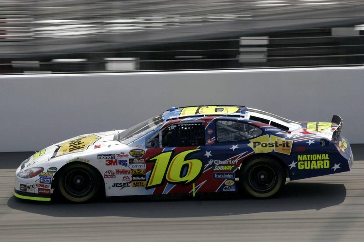 Basso488's tweet image. Greg Biffle on his way to victory @ California Speedway, 2005.