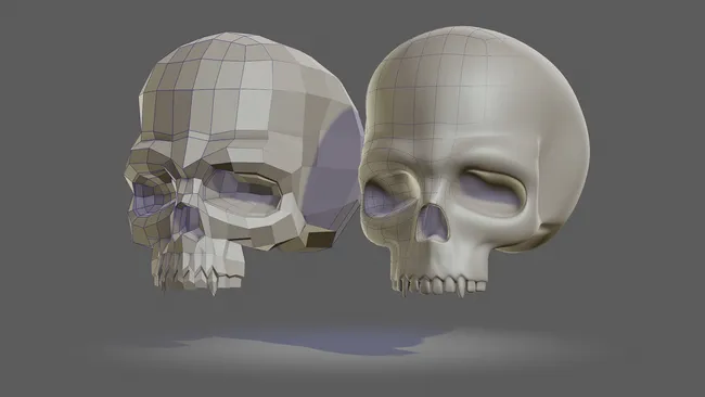 AMDesignWorks's tweet photo. How a simple polygon skull can teach you 3D modelling fundamentals.
#3D #Blender #Maya #3DStudioMax

https://t.co/jh5xuB7kOv https://t.co/Y6yUt6mrh0