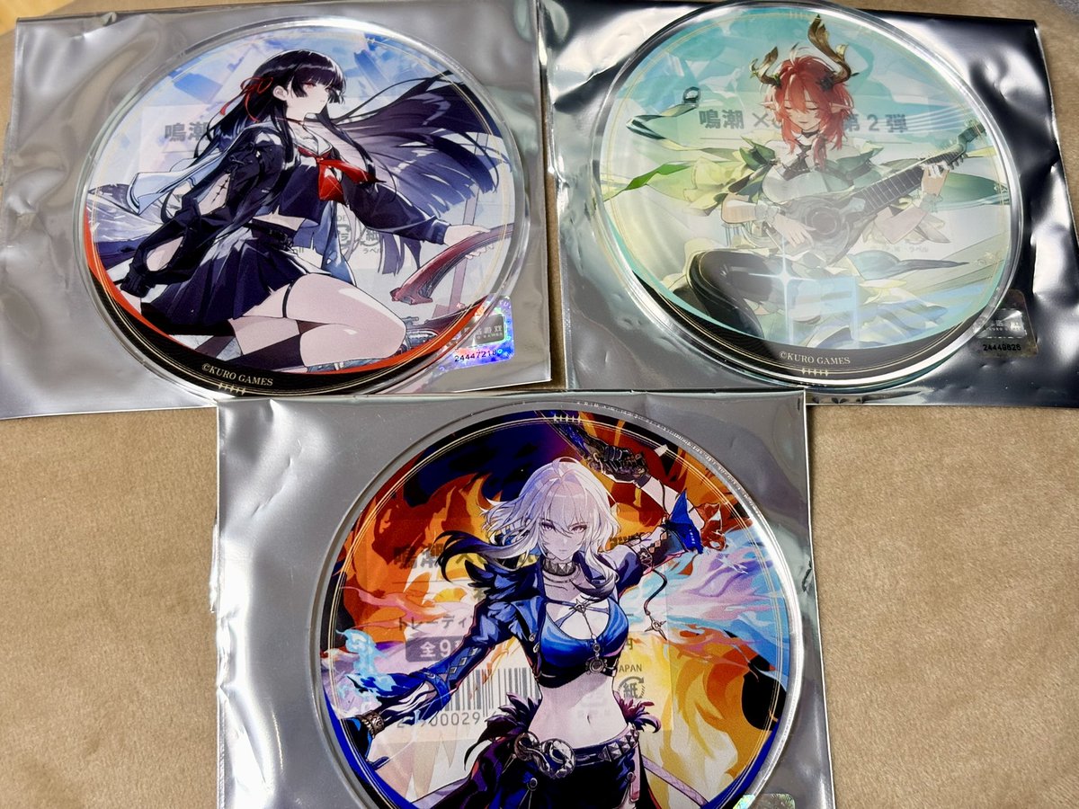 鳴潮 アニカフェ コロッタ アクスタ コースター 千咲 まとめ売り 11月20日(木)～12月20日(土)の期間にて、『鳴潮×Gratte第2弾』が開催中