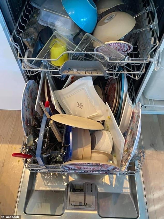 MikeBales's tweet image. In every relationship there is one person who stacks the dishwasher like a Roman architect and one who stacks it like a raccoon on crystal meth. 🤨