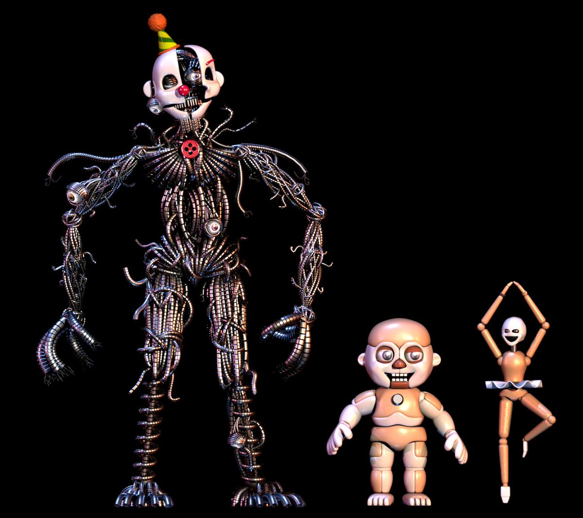 DemontaeOG's tweet image. Sister Location if it had- uhhhhh you get what I mean