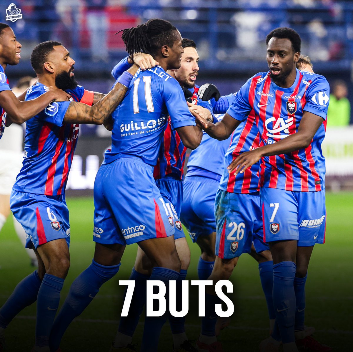 Footballogue's tweet image. 𝗟𝗔 𝗦𝗧𝗔𝗧 𝗗𝗘 𝗙𝗢𝗨 : l'OM a marqué 𝗣𝗟𝗨𝗦 𝗗𝗘 𝗕𝗨𝗧𝗦 que Caen au stade d'Ornano cette saison ! 🥶🥶

▫️ OM : 𝟵 𝗯𝘂𝘁𝘀 en 1 match

▫️ SM Caen : 𝟳 𝗯𝘂𝘁𝘀 en 8 matchs

Elle pique très très fort celle-là... 😅

(via @WeAreMalherbe)