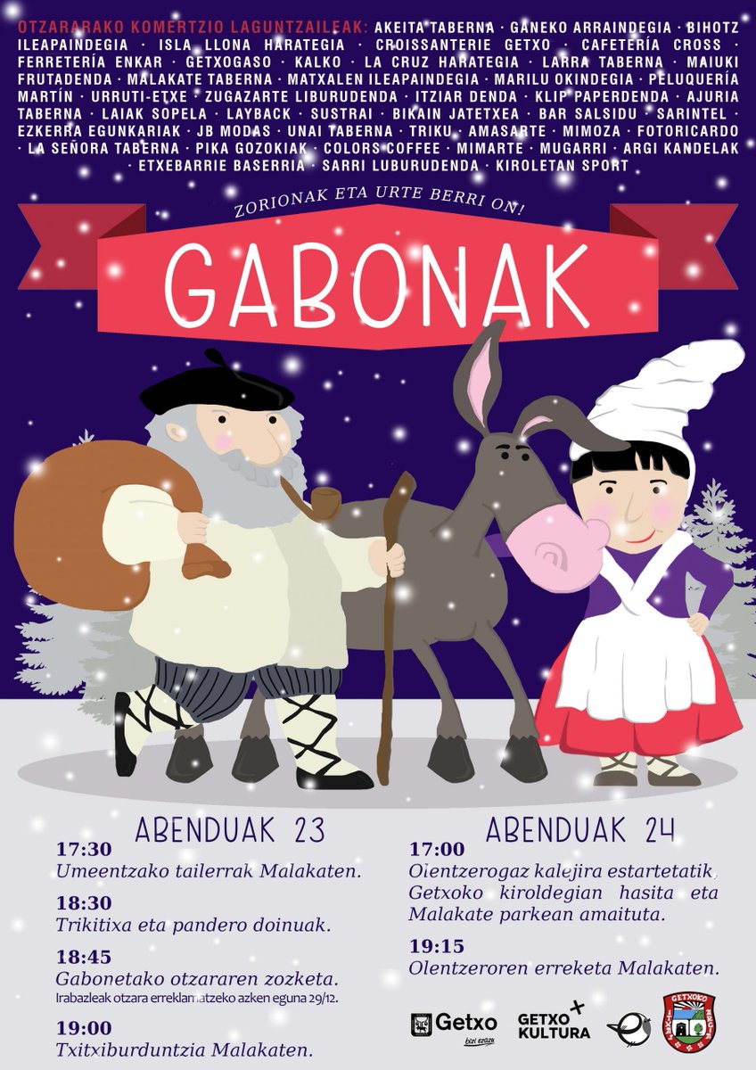 SendiGetxo's tweet photo. Urtarrilean familian euskaraz egiteko planak 🎭🎨🎬 - https://t.co/Jjno3enm1L https://t.co/LeGwAiIVcq