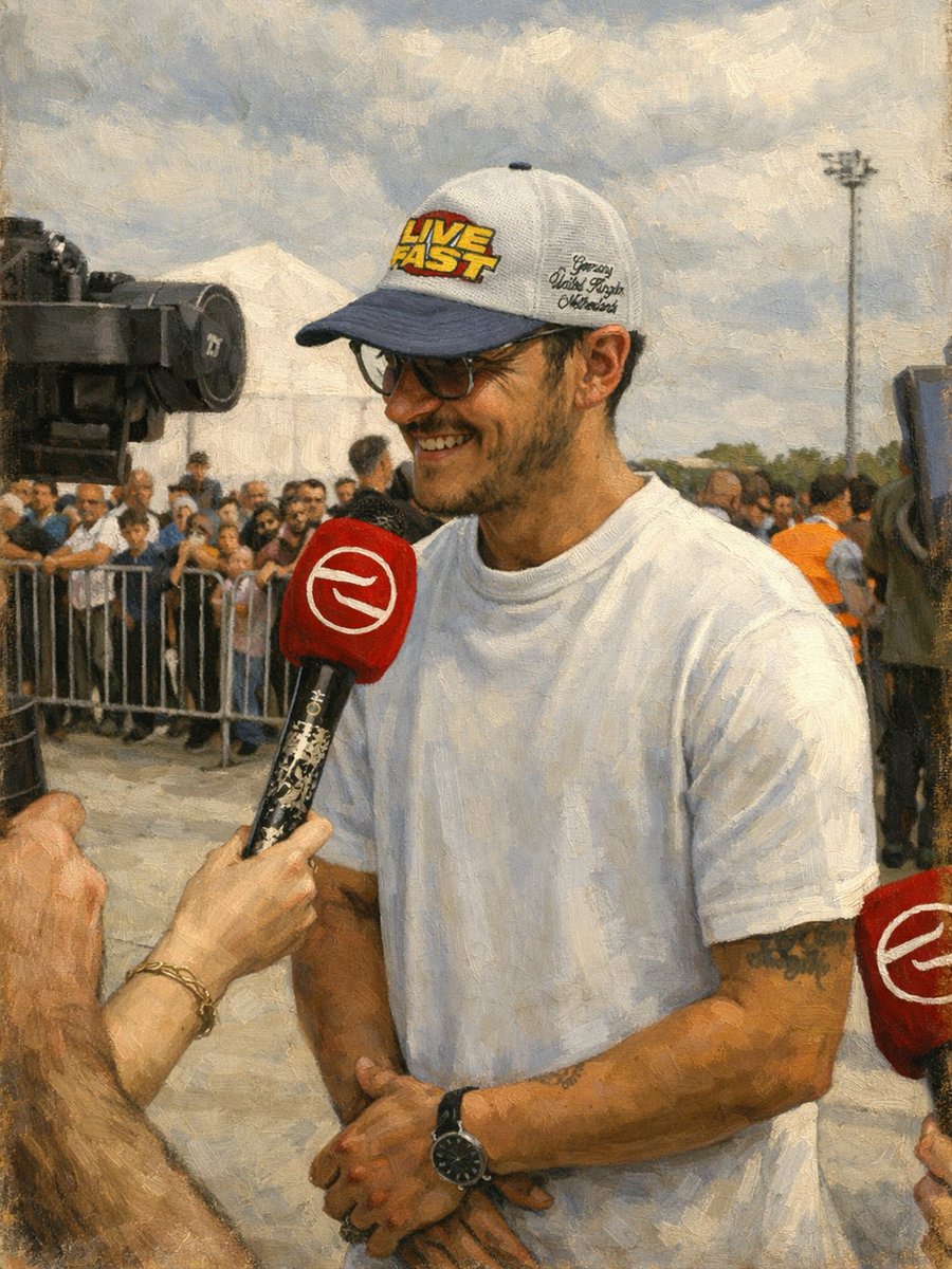 M10's tweet image. Norman style, 2025 ✨