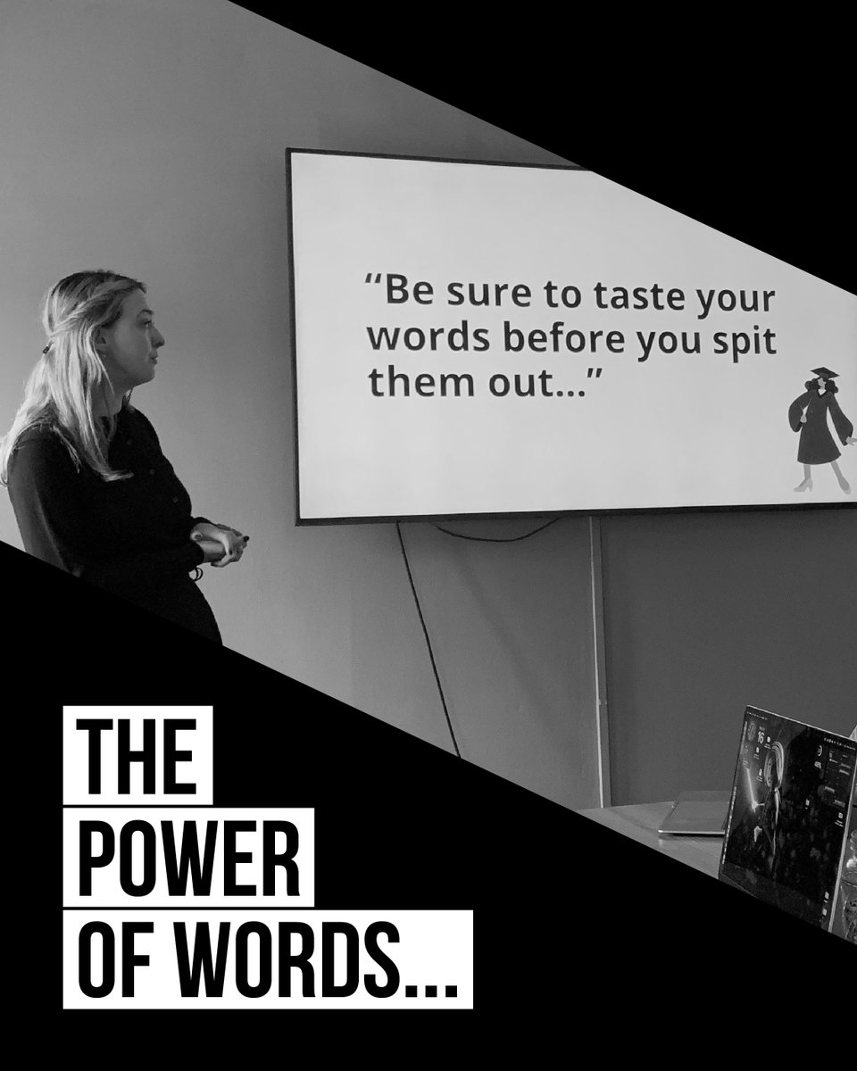 PistachioNotts's tweet photo. Wake up sweetie, the new 'think before you speak' just dropped 🫨

Do you know the power of your own words? 🤔 👉 https://t.co/n5vmQC8QCz 

#WordsMatter #CommsTips #CreativeAgencyUK https://t.co/5Fhghuz4Ok