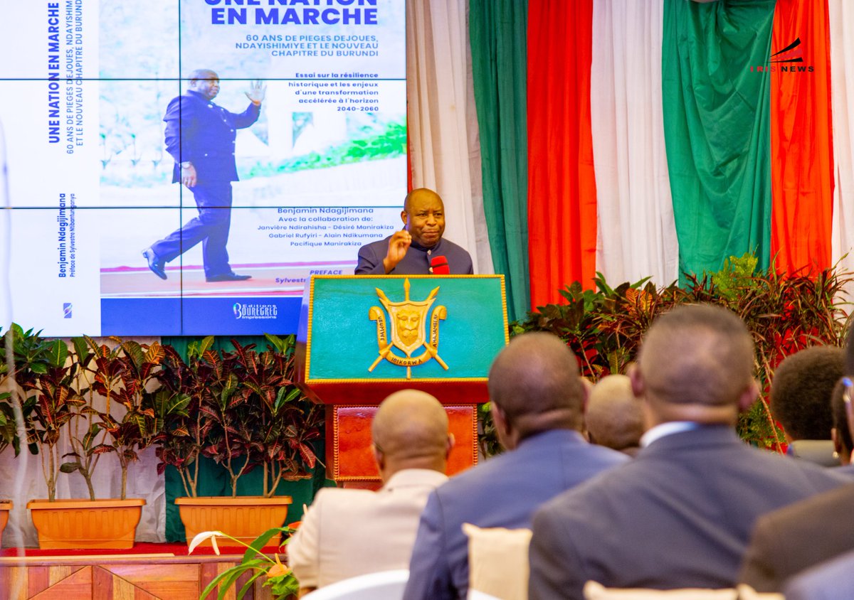 🔴🎙️| Le président <a href="/GeneralNeva/">SE Evariste Ndayishimiye</a> évoque sa succession: "Certains se demandent si je serai candidat en 2027. Mais êtes-vous sûrs que je serai encore là ? Suis-je immortel ?" a déclaré le chef de l’État, appelant à une réflexion sur la continuité de l'État au-delà des ambitions