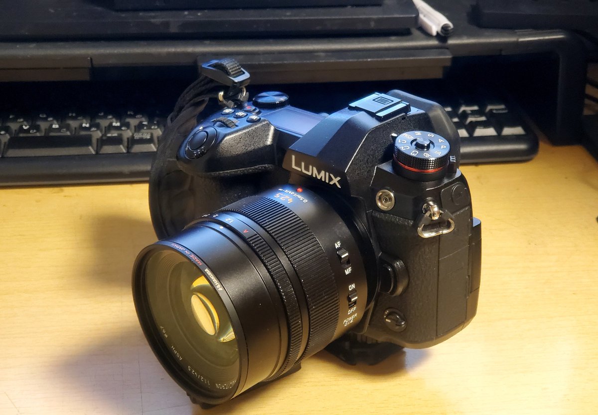 パナのm4/3とフルサイズの旧フラッグシップが揃った📸