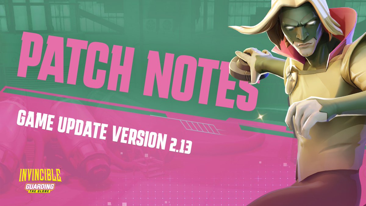 Update 2.13 is coming out today!

Check out the new additions and fixes!

Read the full patch notes: ubisoft-mobile.helpshift.com/hc/en/57-invin…

Claim the reward code hidden in our patch notes here: 
redeem.invincible.ubisoft.barcelona

#GuardingTheGlobe