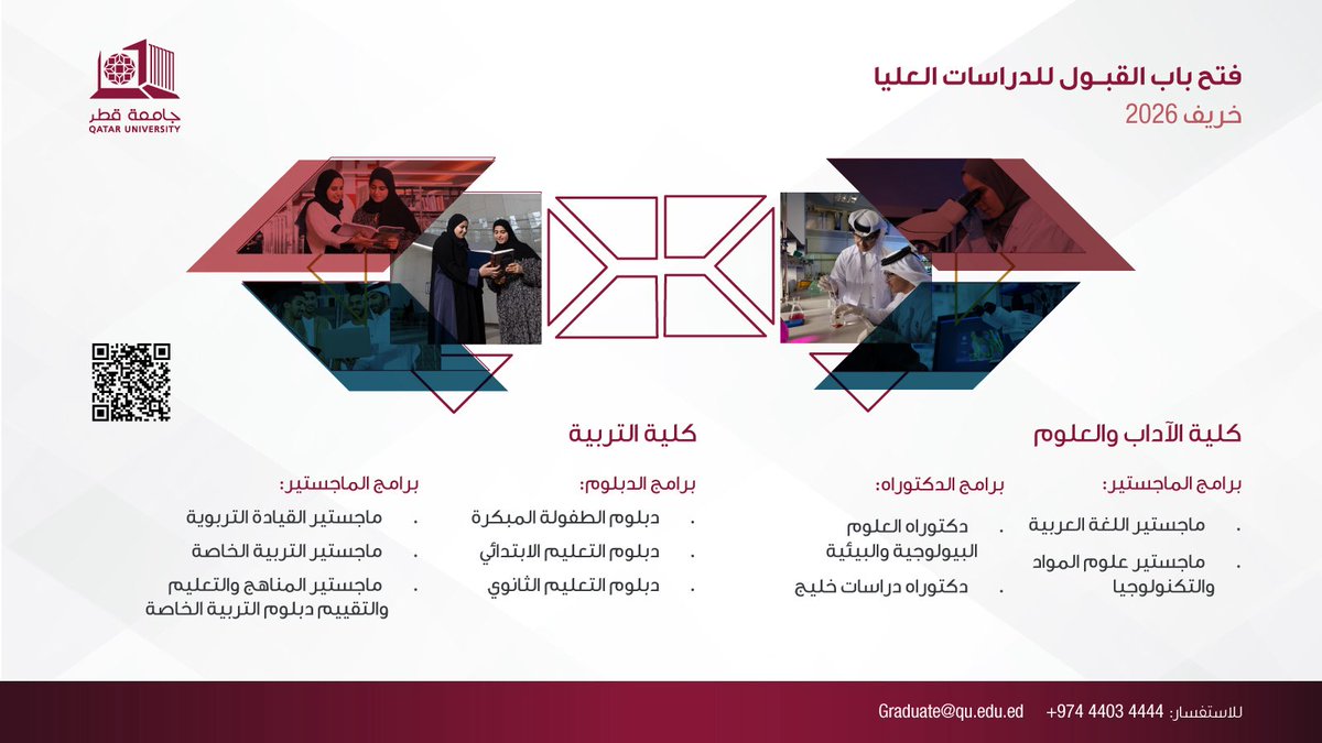 جامعة قطر tweet media