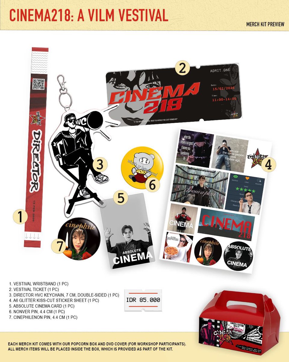CINEMA_218's tweet photo. #CINEMA218 Official Merch Kit Preview https://t.co/e0FPOknl59