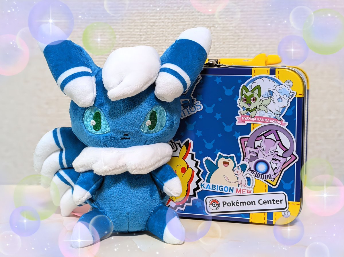 ポケモンセンター でお買い物🐱 ・ #ポケモンfit ニャオニクス