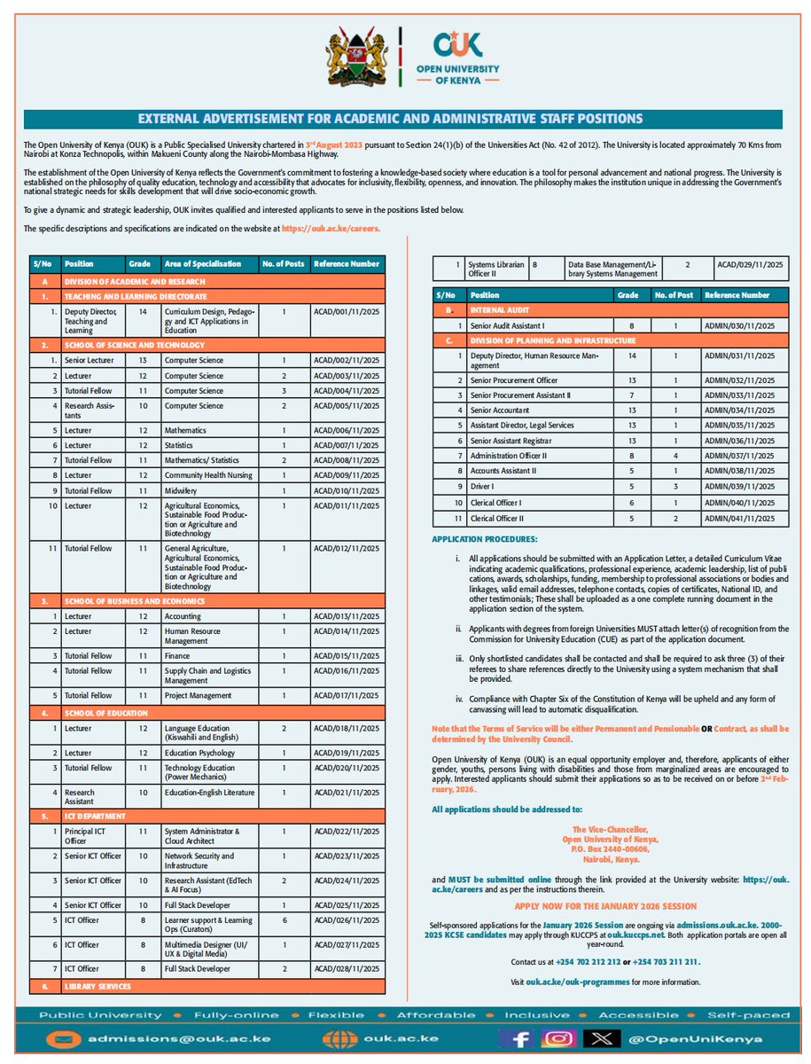 lawrencekitema's tweet photo. Job Opportunities. Tell a friend! #IkoKaziKE https://t.co/CkYQU3g2uj