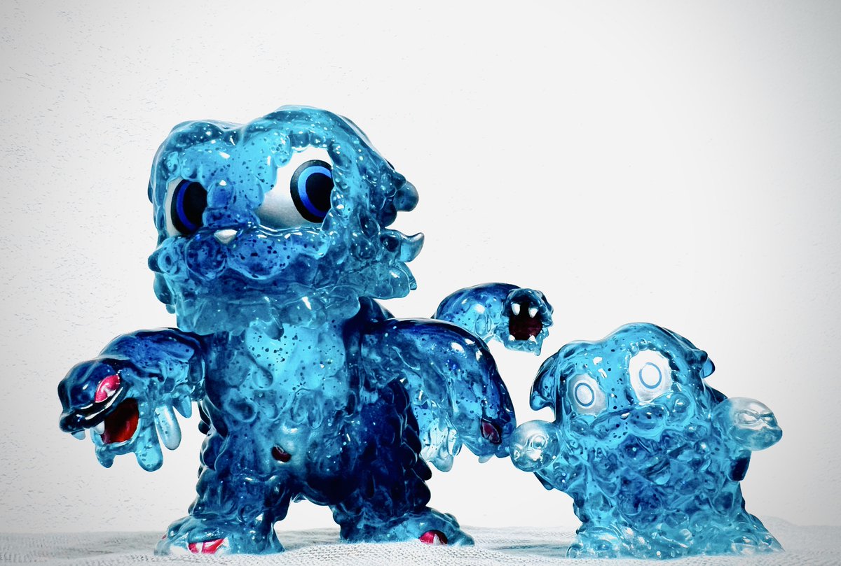 スドラ　ニャスラ　ソフビ　墓場の画廊 11月20日(月)18時より抽選開始】【MEOWWWTHRA】ニャスラ(蓄光パープル