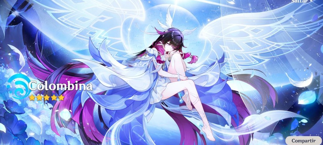 Feliz día de lanzamiento, cumple de #Columbina y el mío 🤭💗

#GenshinImpact