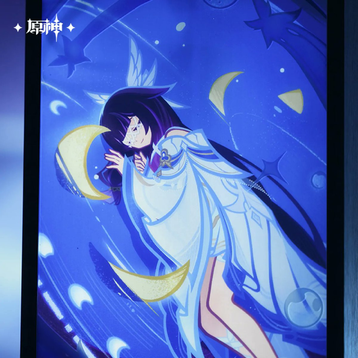 原神』より「新月的祝福シリーズ 亚克力(アクリル)灯光画」が中国向け