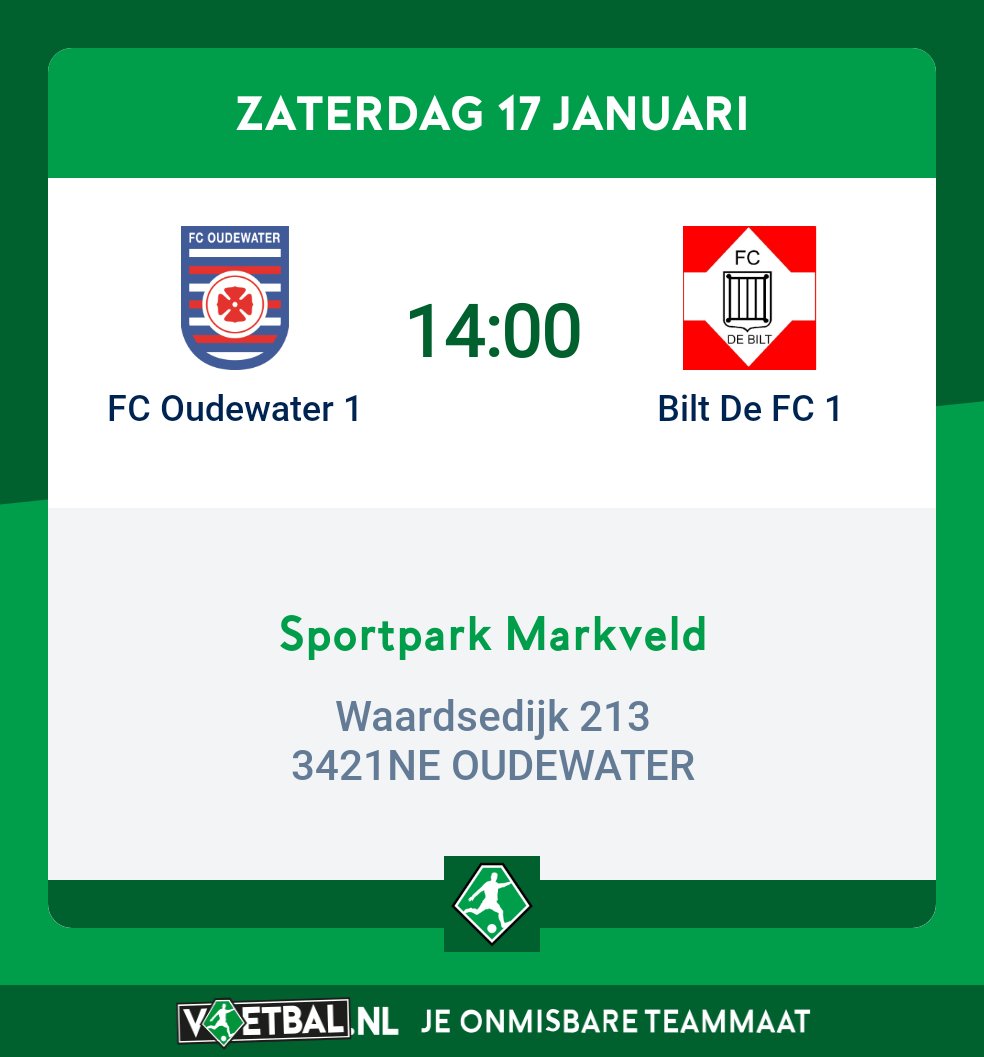 FC De Bilt tweet media