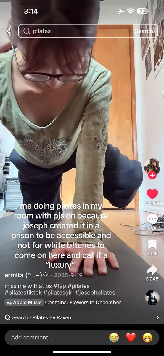 intoxynated's tweet image. Gentrified jaksel pilates could never