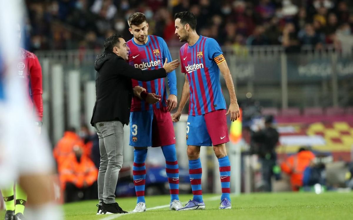 They were all teammates but even then Pique and Busquets never disrespected Xavi