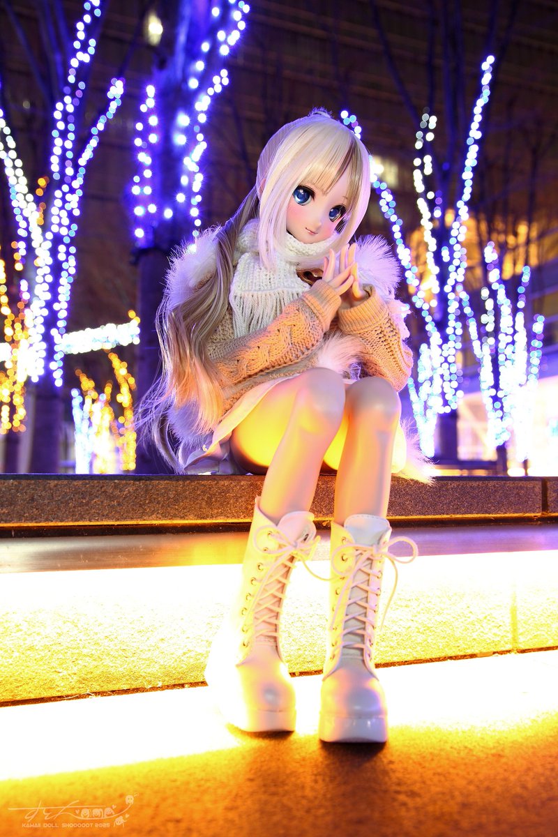 イルミデート中ちょっとだけ嬉しそうにこっちを見てた仕草が可愛かった🥰

 #ちぇりっ娘