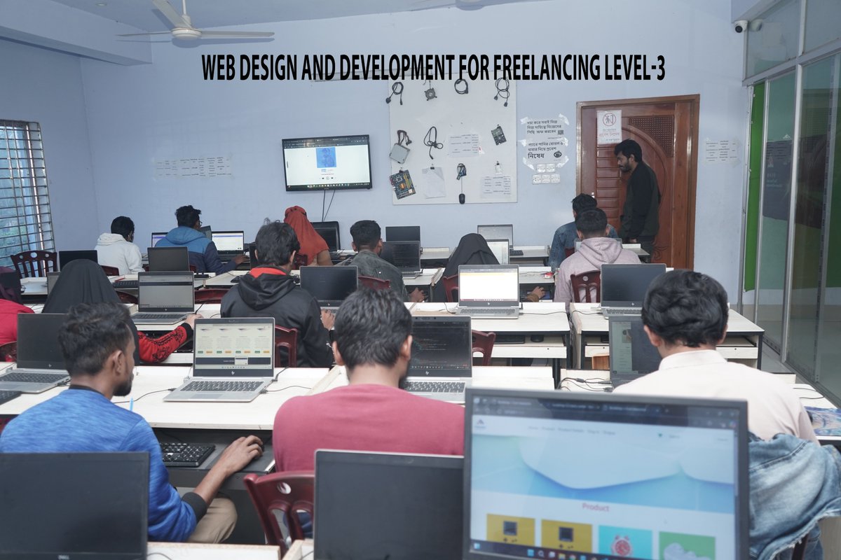 ASSET Project এর আওতায় (সম্পূর্ণ বিনামূল্যে, সরকারি ভাতা ও প্রত্যেকদিন নাস্তা) রুহুল আইটিতে আজকের (14.01.2026) ট্রেনিং সেশনের  স্থিরচিত্র। পরবর্তী ব্যাচে ভর্তির জন্য আজই যোগাযোগ করুন। আমাদের রয়েছে নিজস্ব আবসাকি ব্যবস্থা।
#ruhulit,#Freelancing #FreelancerLife,#OnlineWork